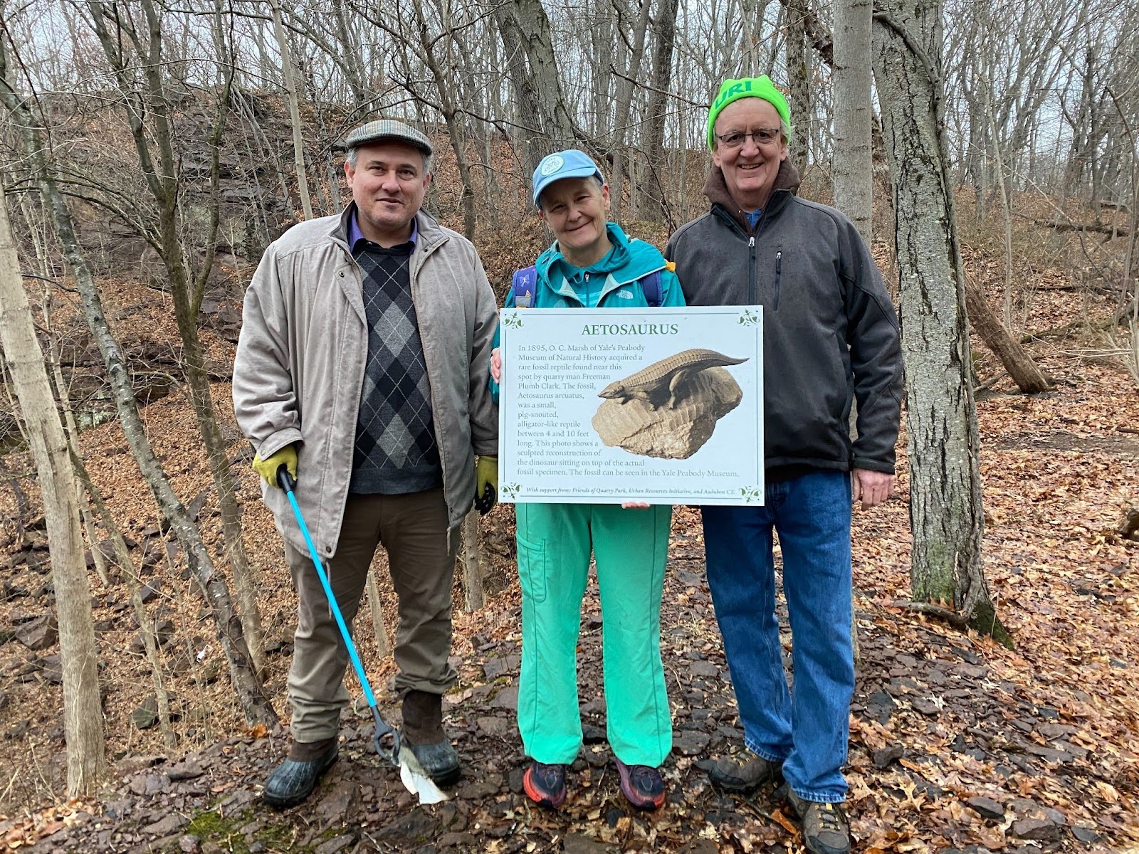 Amuse hunts fossils, makes friends in Quarry Park